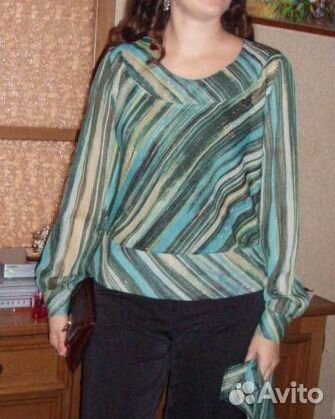 Нарядная блузка кофточка с люрексом
