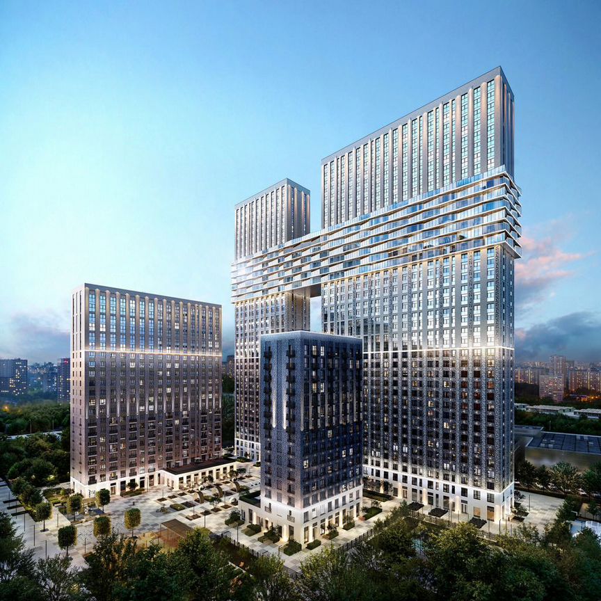 2-к. квартира, 82,8 м², 2/39 эт.