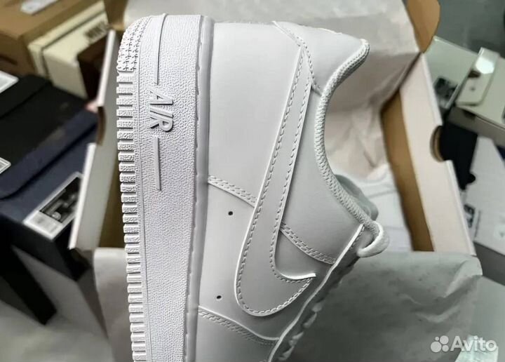 Кроссовки nike air force 1 белые оригинал