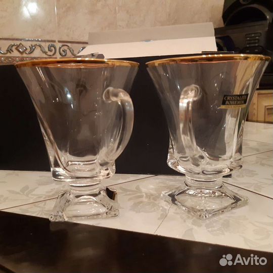 Стаканы Богемия производства Чехия. Новая