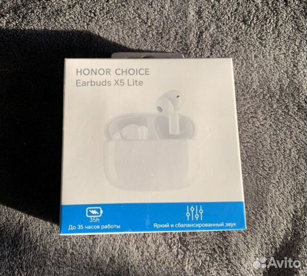 Беспроводные наушники honor earbuds x5