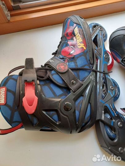 Роликовые коньки 36-41+новая защита