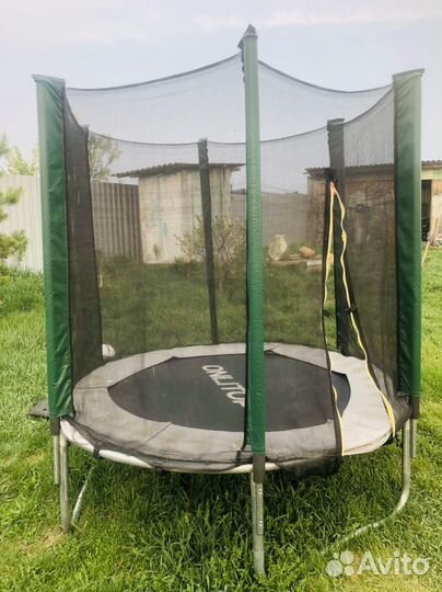 Батут с сеткой