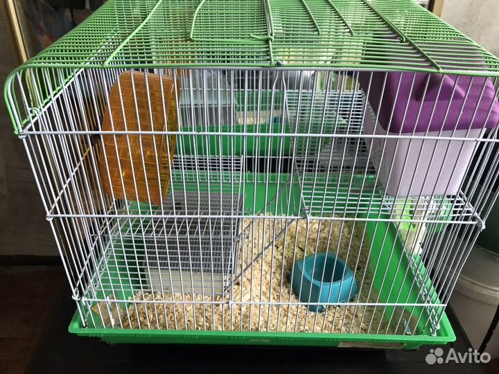 Клетка для сирийского хомяка