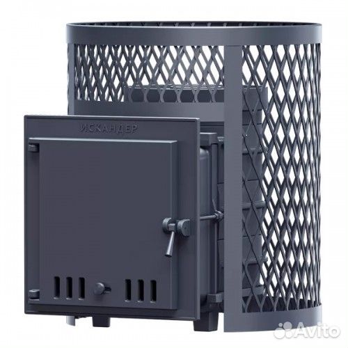 Чугунная печь для бани искандер 18 в сетке