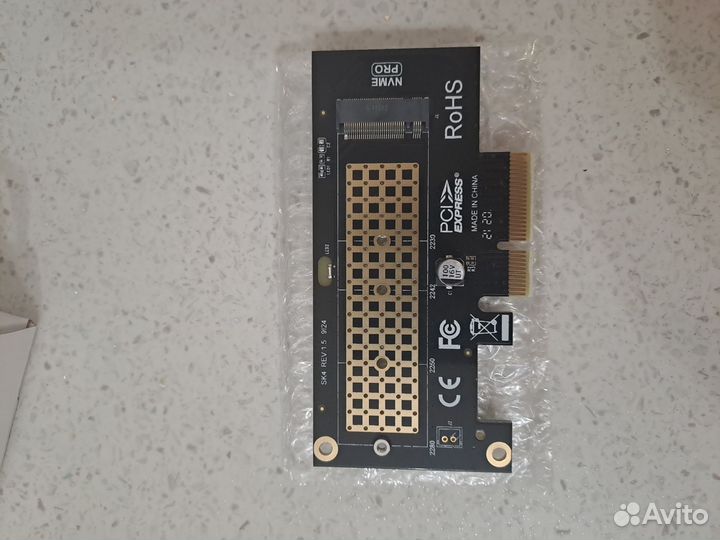 Переходник m2 pci nvme