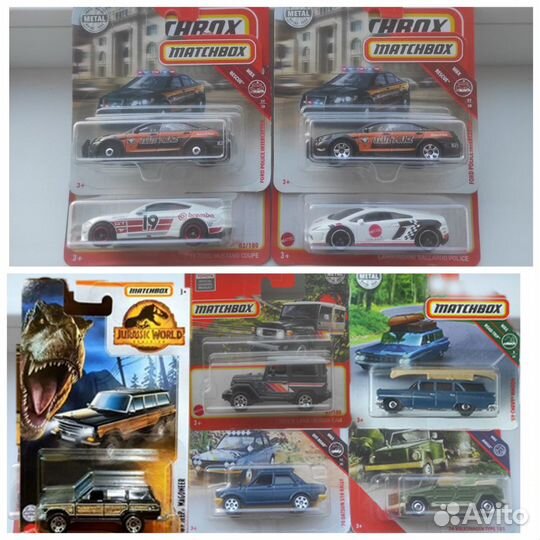 Matchbox Mix моделей