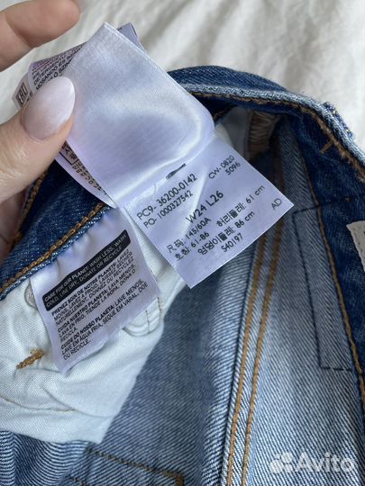 Джинсы levis 501 женские