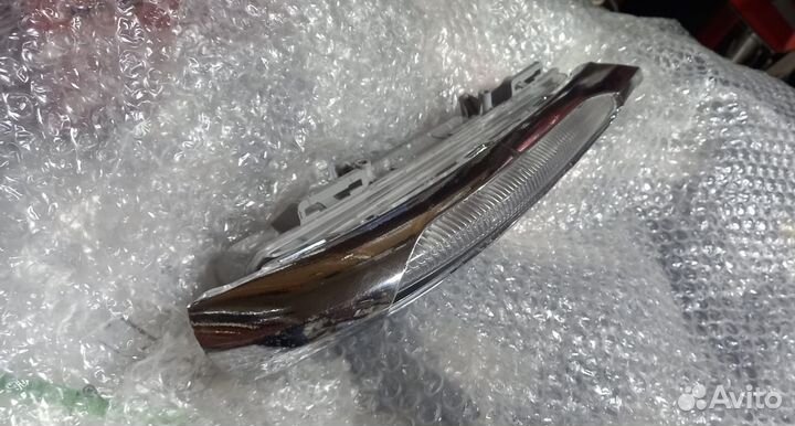 Фары. Дхо в бампер Мерседес C класс W204