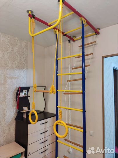 Детская шведская стенка железная