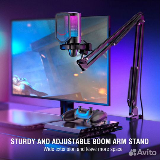 Микрофон Fifine Ampligame A6T с пантографом