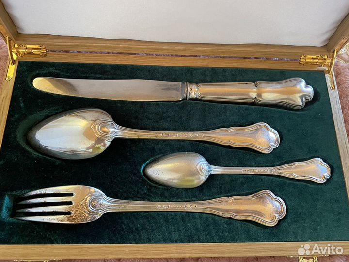 Набор «Эгоист» Сазикова, серебро 84 проба