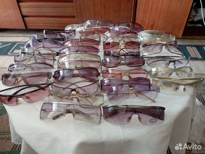 Винтажные брендовые очки новые