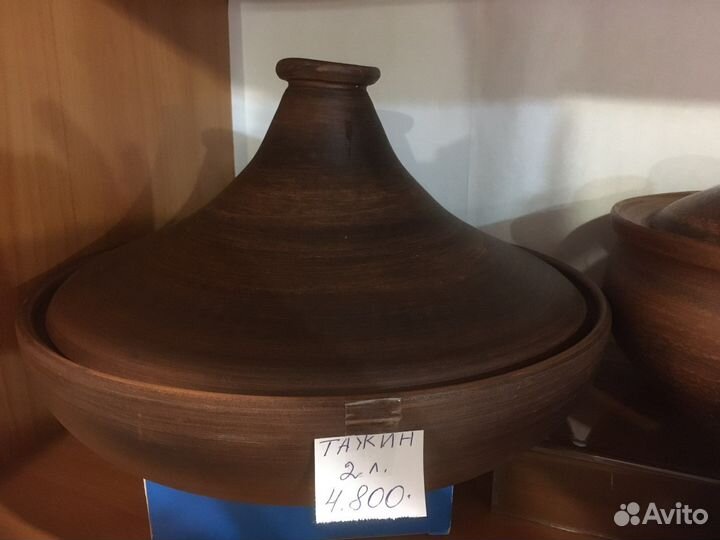 Посуда из Красной глины, молочнние. Новое