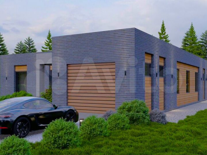 Коттедж 202 м² на участке 1,8 сот.