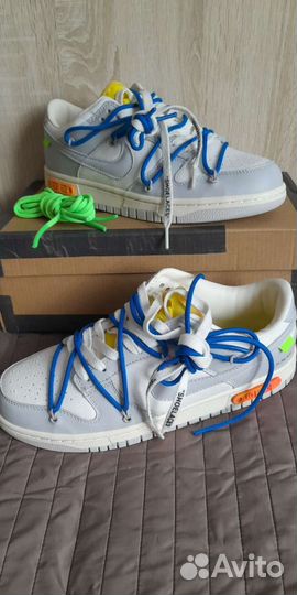 Кроссовки nike dunk LOW с оригинальной шнуровкой