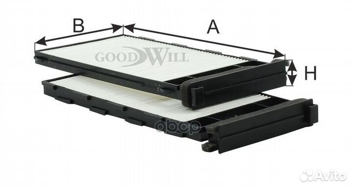Фильтр салонный AG5902KCF Goodwill