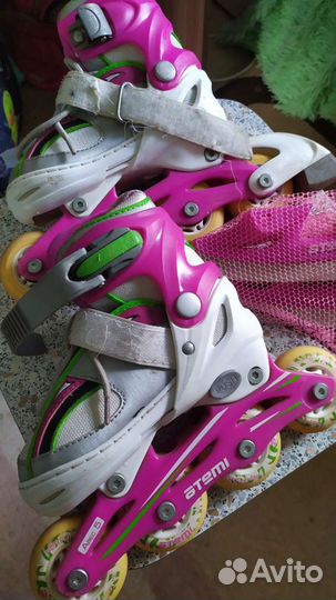 Коньки ролики 2 в 1 детские