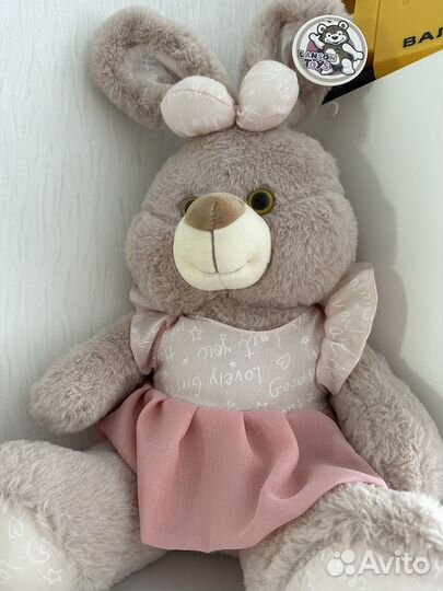 Мягкая игрушка заяц