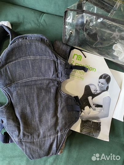 Рюкзак переноска кенгуру для новорожденных