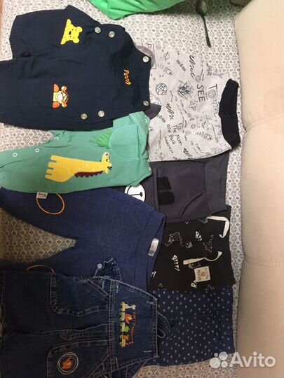 Детские вещи пакетом для девочки до 86