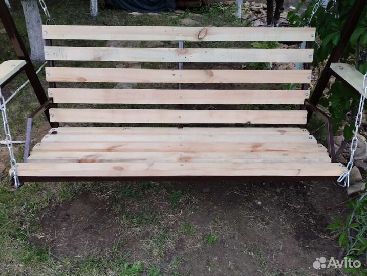Садовые качели новые