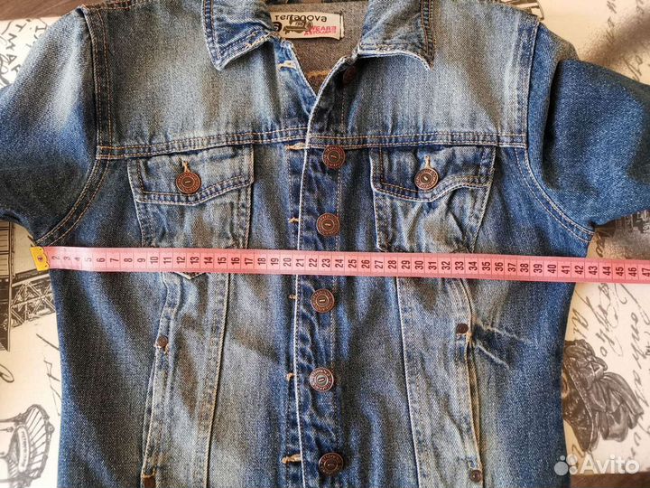 Джинсовая куртка женская 42
