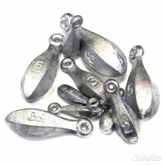 Продажа рыболовных грузилов