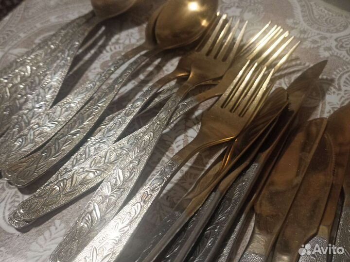 Набор столовых приборов СССР нержавейка