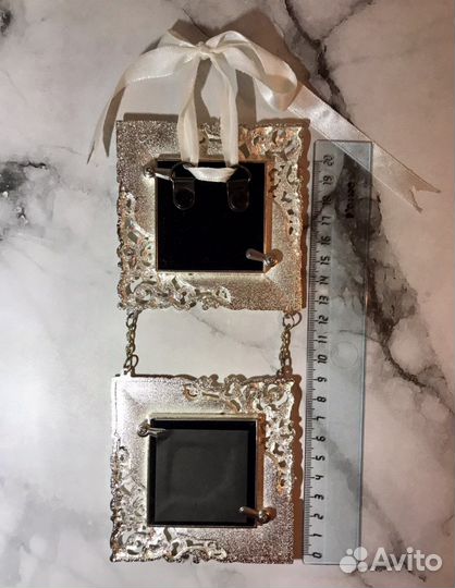 Фоторамка свадебная подвесная