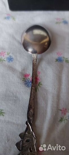 Антикварные чайные ложки Хильдесхаймская Роза