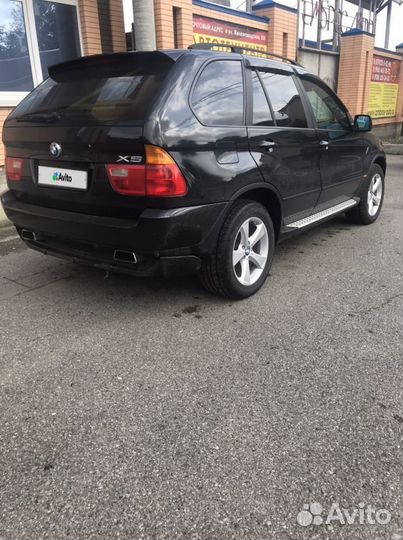 BMW X5 4.4 AT, 2001, 252 000 км