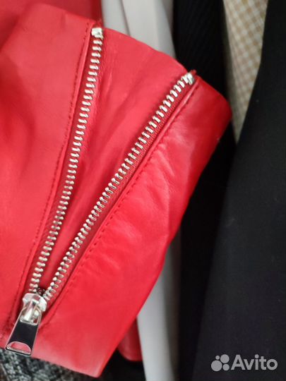 Кожаная куртка косуха новая