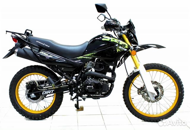 Мотоцикл кроссовый Wels MX250R5 Black как TTR 250R