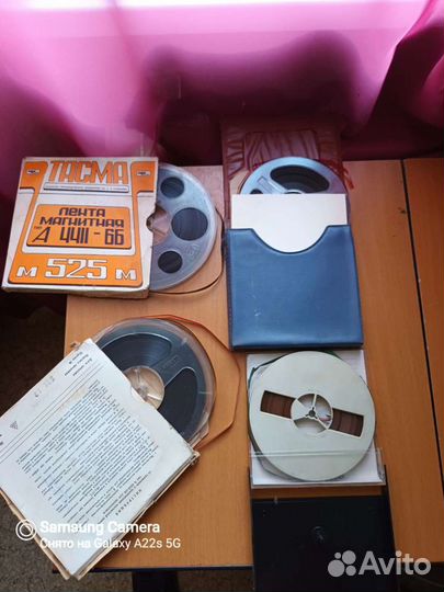 Катушки бабины для магнитофона