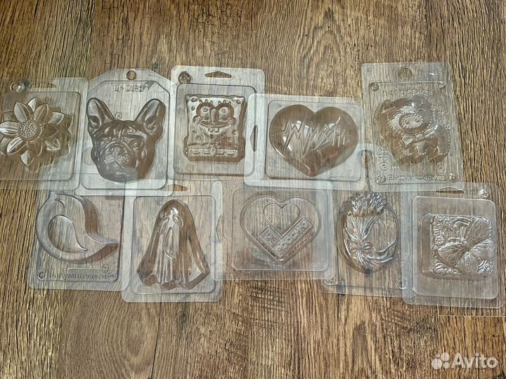 Пластиковые формы для мыла