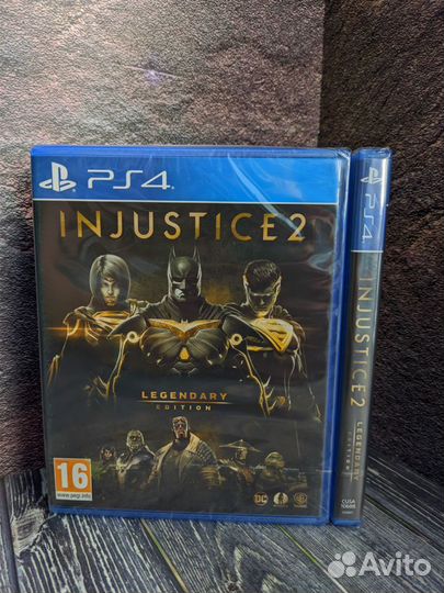 Injustice 2 Legendary Edition PS4 Новый Диск