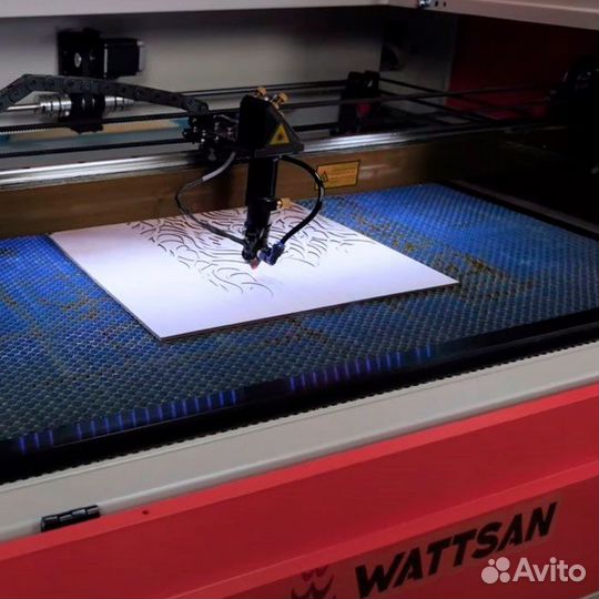 Лазерный станок с чпу wattsan 6090 LT— Подъёмный с