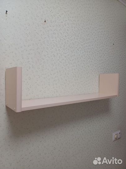 Полка настенная IKEA бежевая