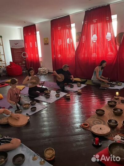 Мастер -Класс с Тибетскими поющими чашами