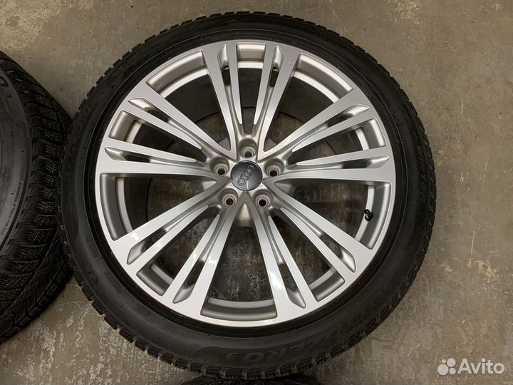 Кованые диски оригинал на зиме Audi A8 D5 New A7