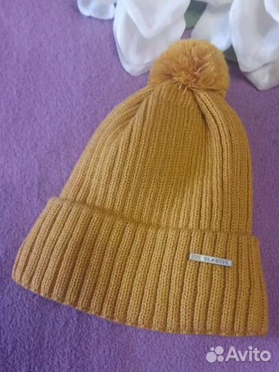 Комплект шапка и снуд