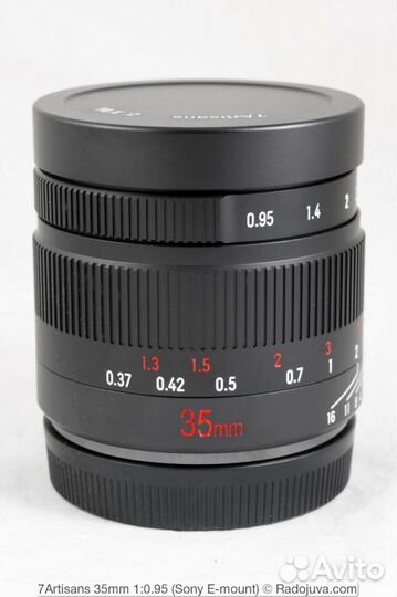 Объектив 7artisans 35mm F0.95 Fujifilm-X