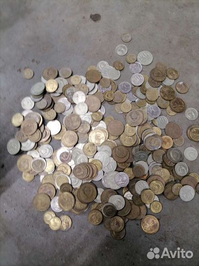 Монеты СССР 100штук