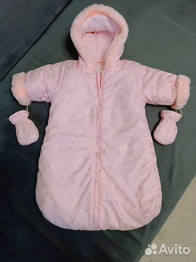 Зимний конверт в коляску