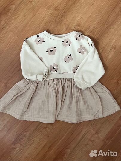 Платье для девочки 86