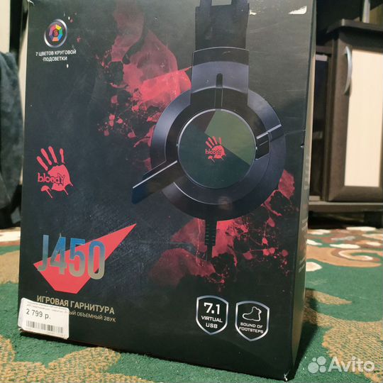 Наушники Bloody j450