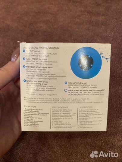 Музыкальная колонка с блютузом