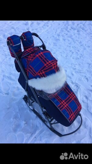 Коляска санки