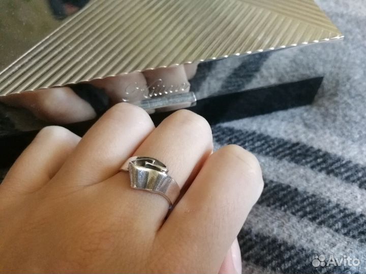 Кольцо серебряное
